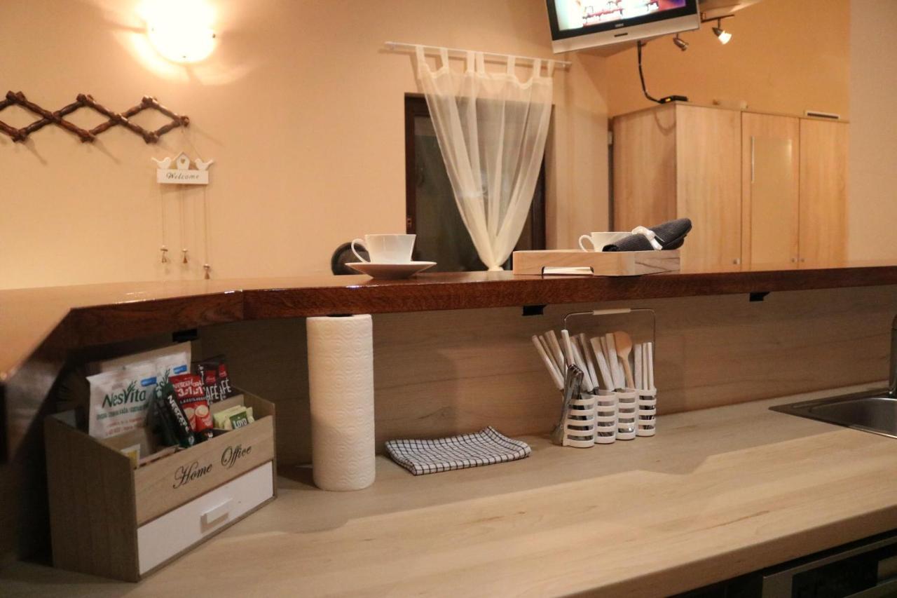 Guest House Studio Apartman Marina - With Jacuzzi, Free Parking, Pet Friendly 卡尔洛瓦茨 外观 照片